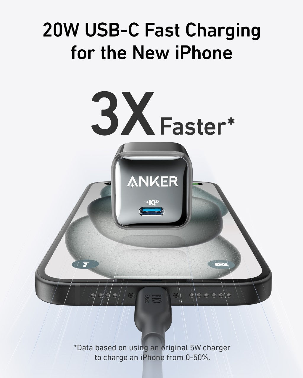 Anker Nano Charger 20W - product view 2