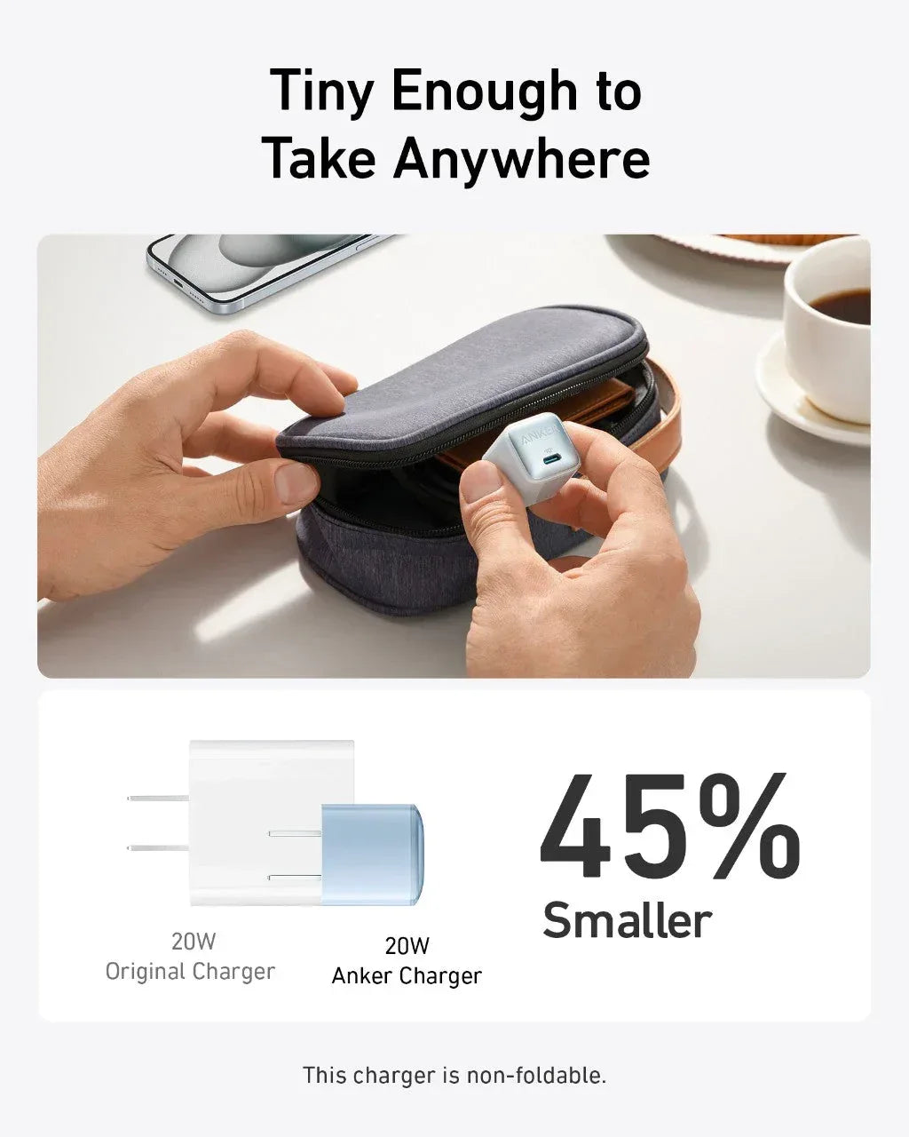 Anker Nano Charger (20W) - Snagva