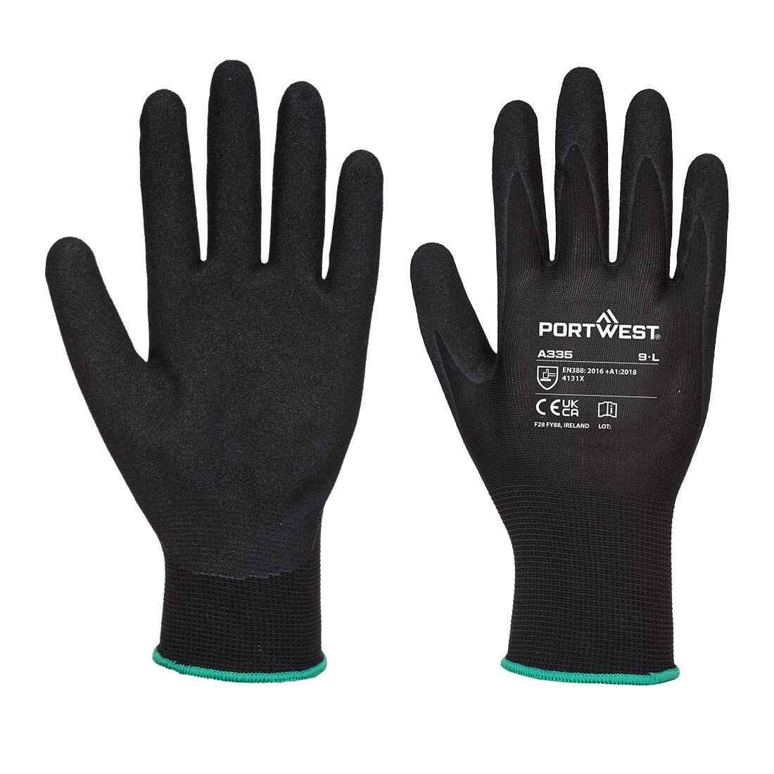 Guante Dermi-Grip NPR15 - Nitrilo Arenoso para un Agarre Perfecto