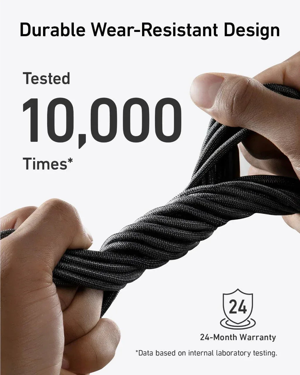 Anker 543 USB-C Cable Bio-Braided 6 ft - product view 4
