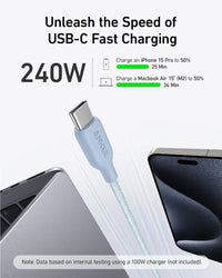 Anker <b>543</b> USB-C to USB-C Cable (Bio-Braided,6 ft) - Snagva