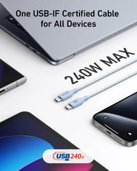 Anker <b>543</b> USB-C to USB-C Cable (Bio-Braided,6 ft) - Snagva