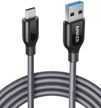 Anker <b>Powerline+</b> USB C to USB 3.0 Cable (3 ft, 6 ft) - Snagva