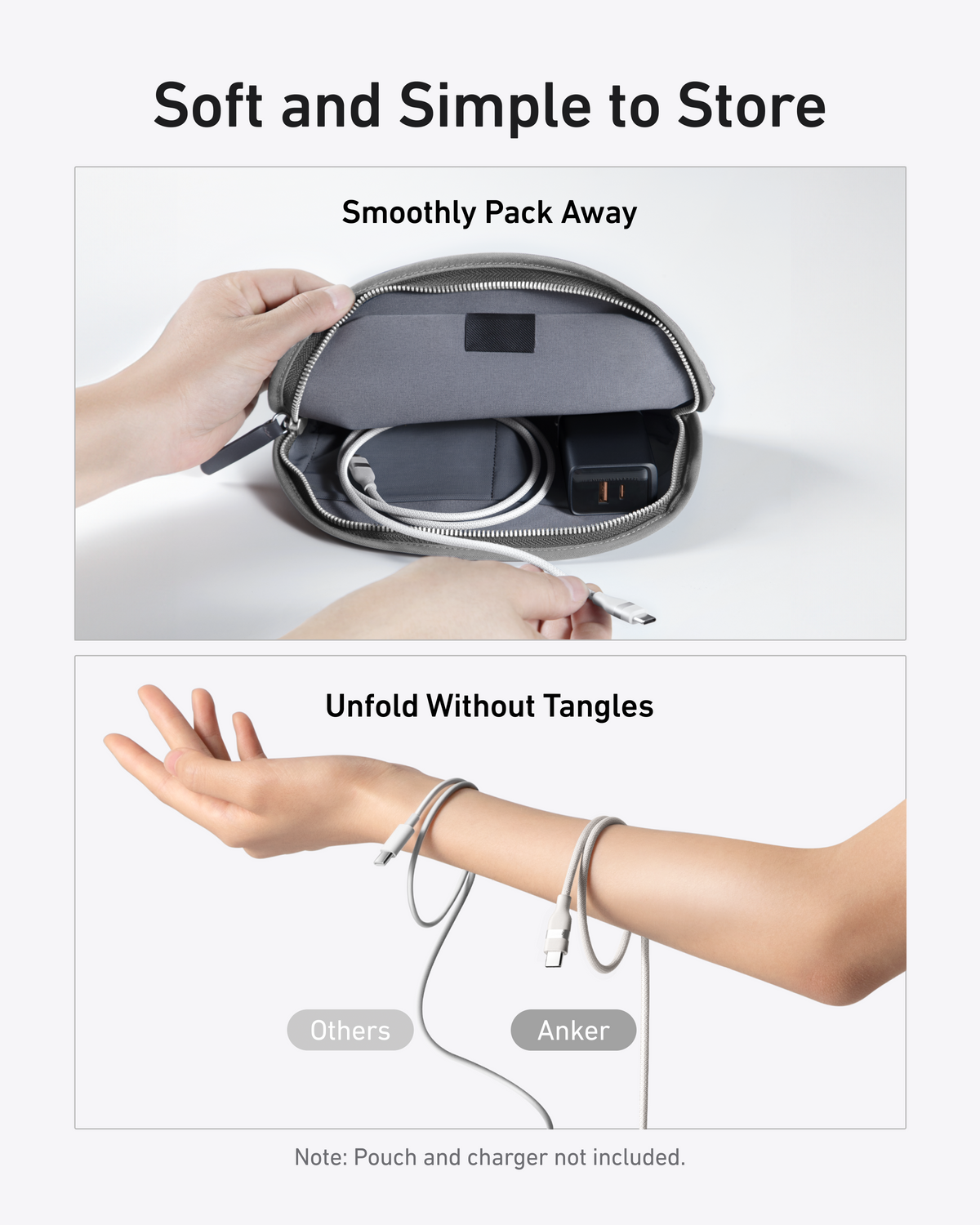 Anker USB-C to USB-C Cable 240W - product view 3