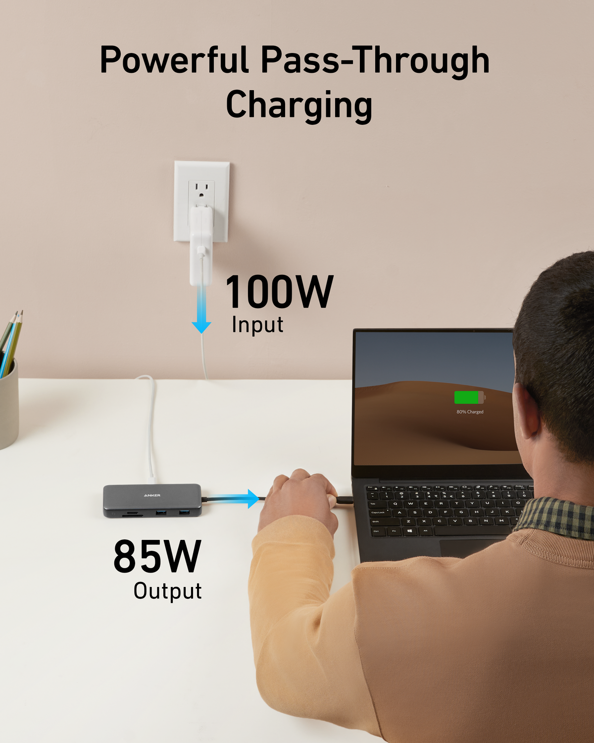 Anker 555 USB-C Hub 8-in-1 - product view 4