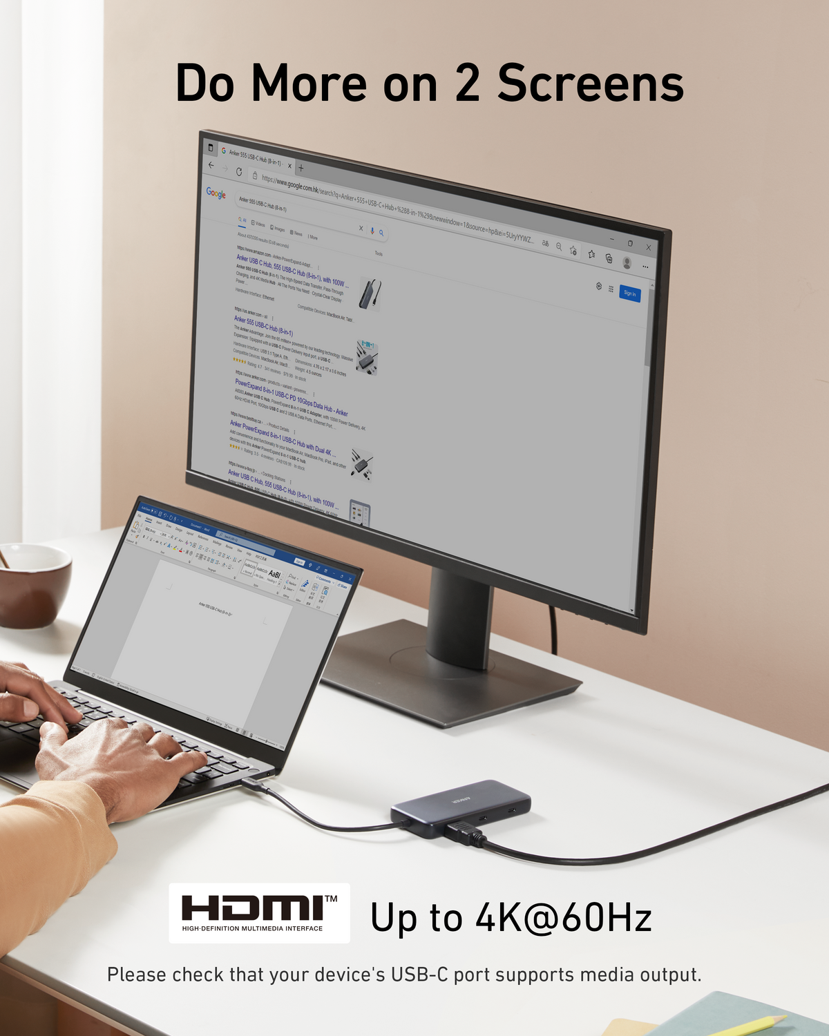 Anker 555 USB-C Hub 8-in-1 - product view 5