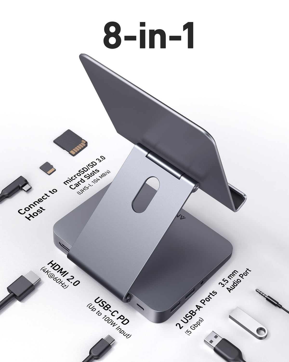 Anker 551 USB-C Hub 8-in-1 - product view 3