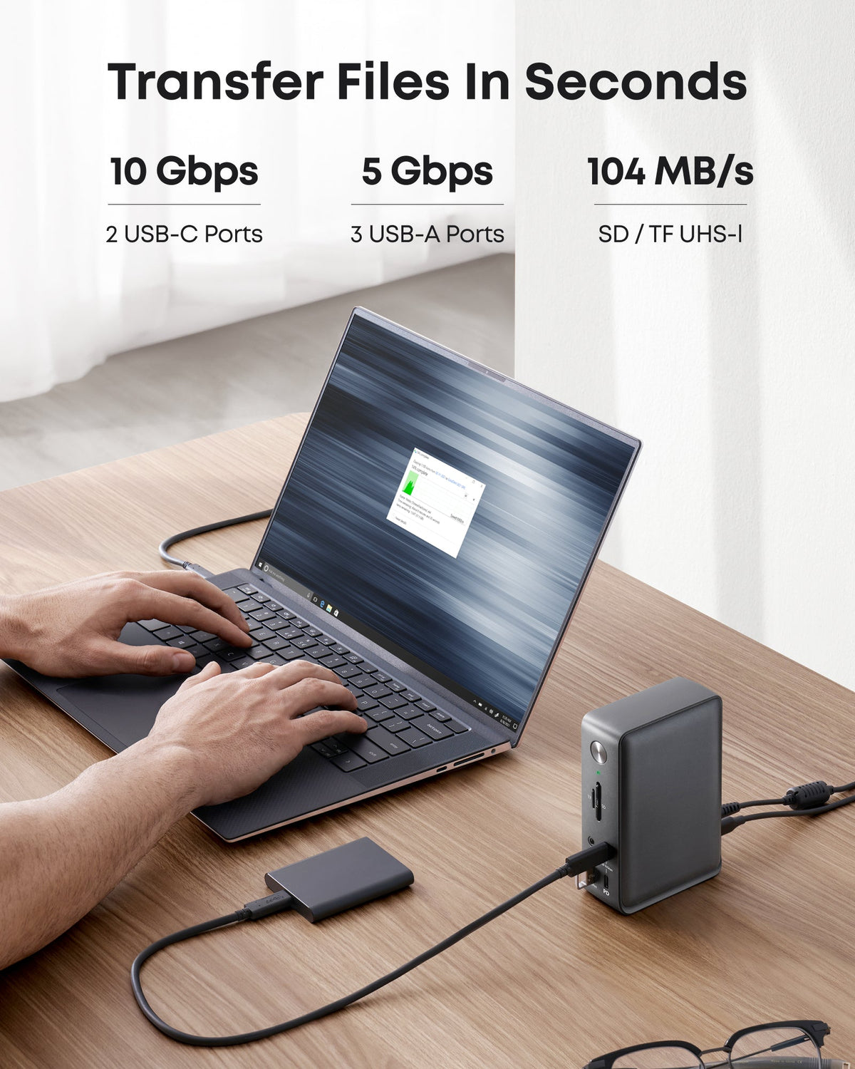 Anker 575 USB-C Docking Station - product view 5