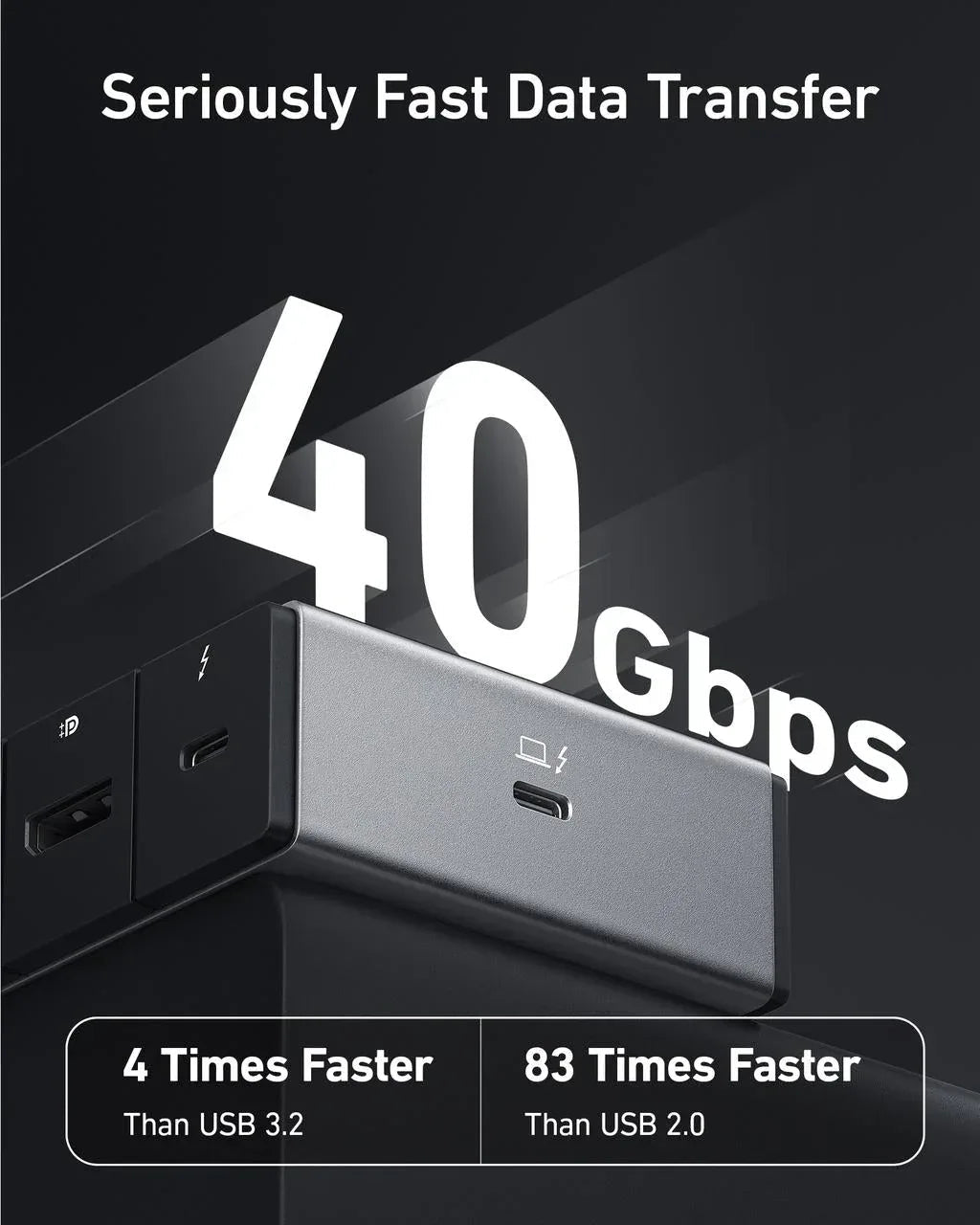 Anker 778 Thunderbolt Docking Station - product view 3