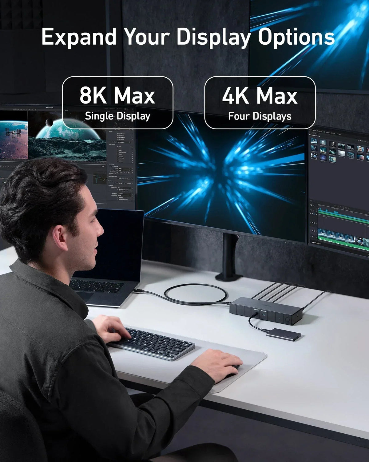 Anker 778 Thunderbolt Docking Station - product view 5