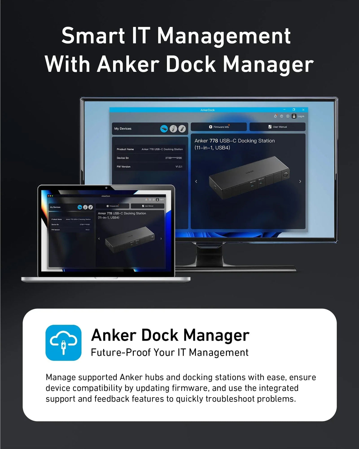 Anker 778 Thunderbolt Docking Station - product view 6