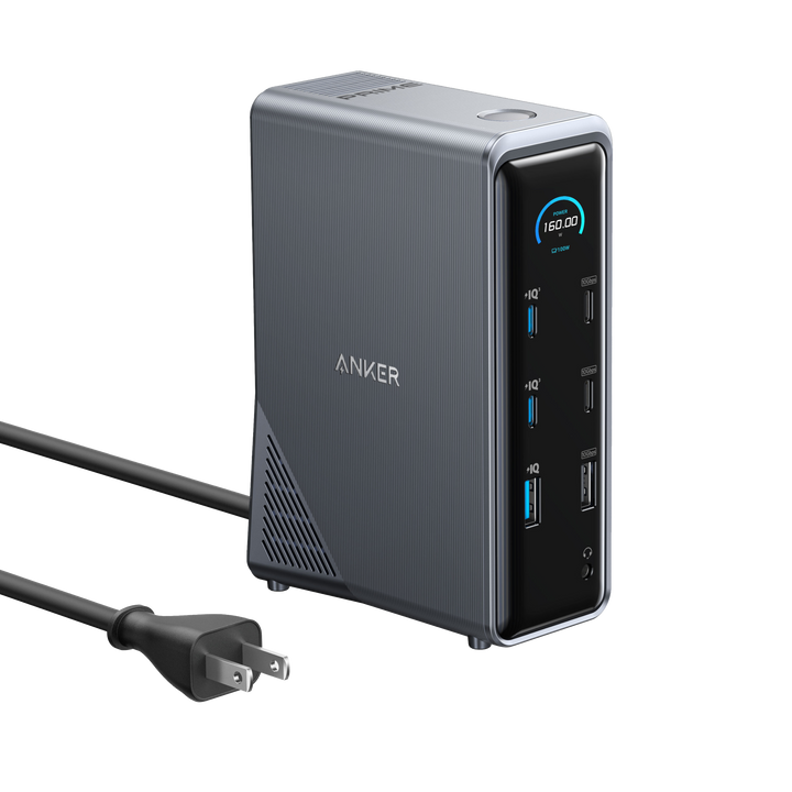 Anker Prime Charging Docking Station 14-in-1 Dual Display 160W