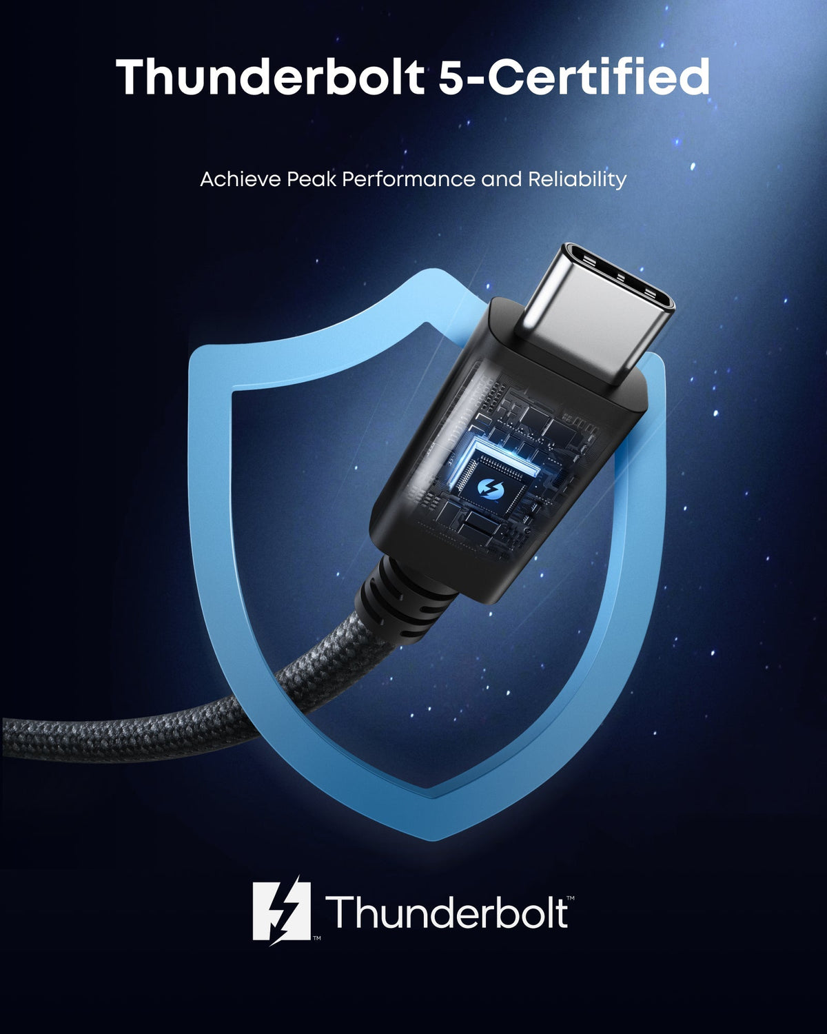 Anker Prime Thunderbolt 5 Cable - product view 6
