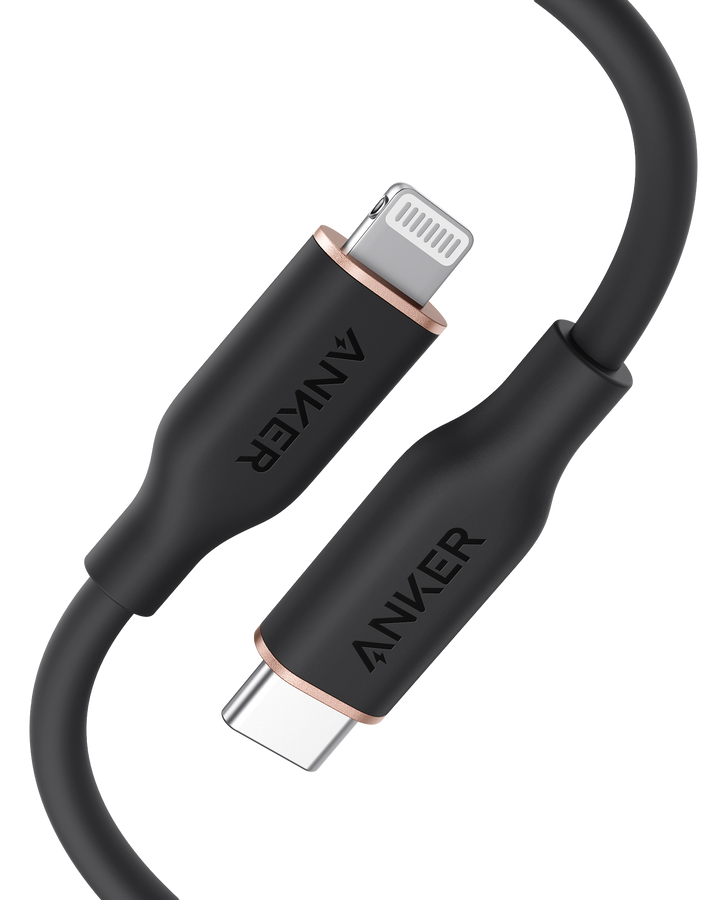 Anker 641 USB-C to Lightning Cable Flow 3 ft silicone