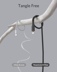 Anker <b>641</b> USB-C to Lightning Cable (Flow, 3 ft Silicone)