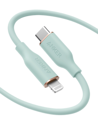 Anker <b>641</b> USB-C to Lightning Cable (Flow, 3 ft Silicone)