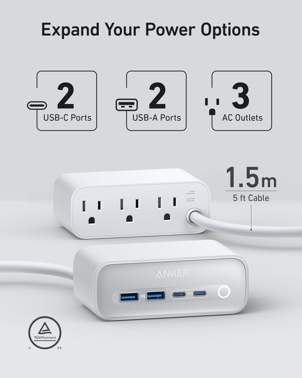Anker 525 Charging Station - product view 2