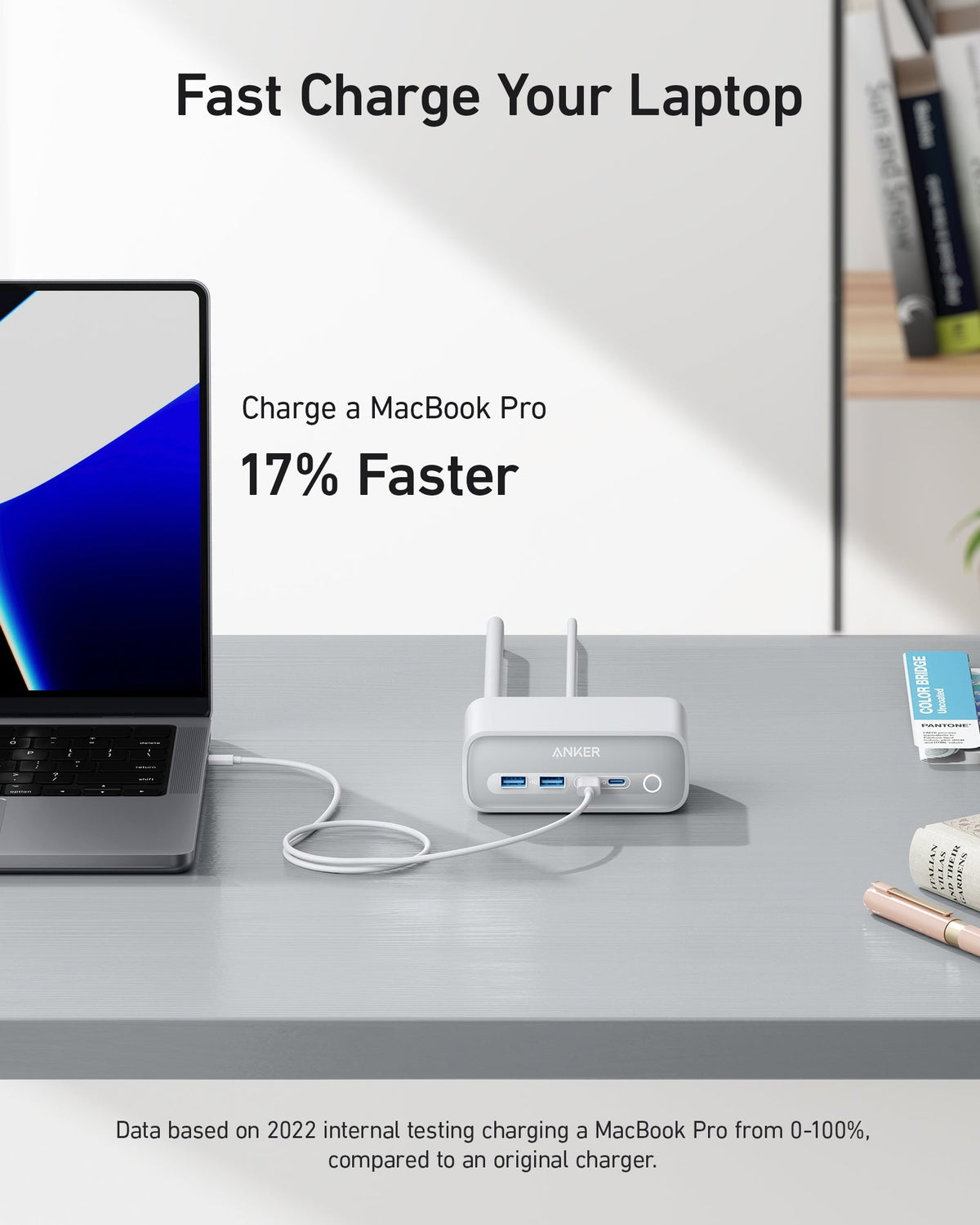 Anker 525 Charging Station - product view 3
