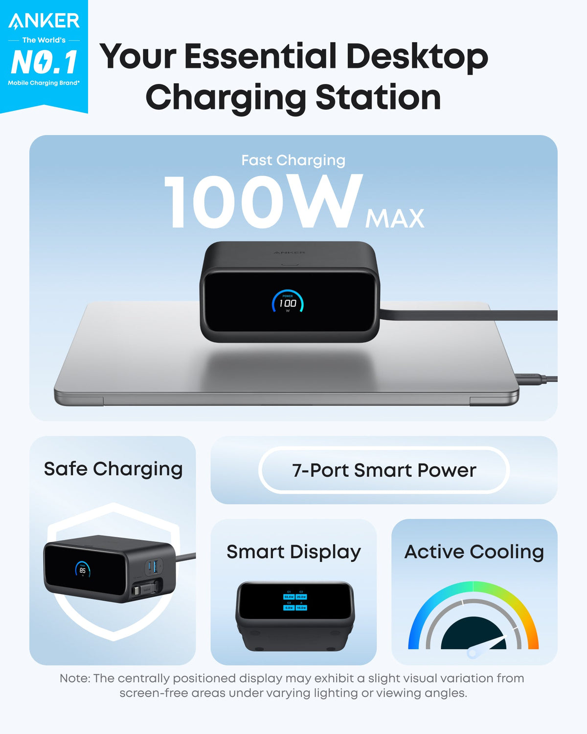 Anker Nano Charging Station 7-in-1 100W - product view 2
