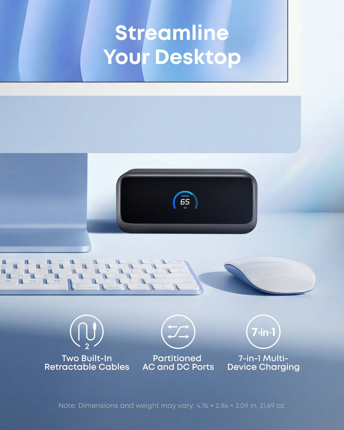 Anker Nano Charging Station 7-in-1 100W - product view 3