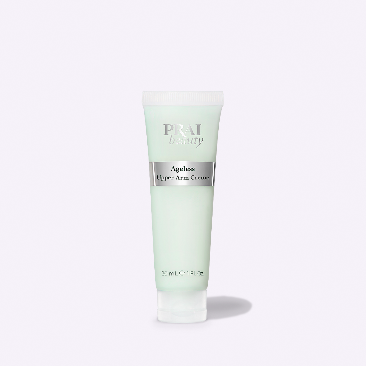 30ml Ageless Upper Arm Creme in minimalistic white packaging with product name