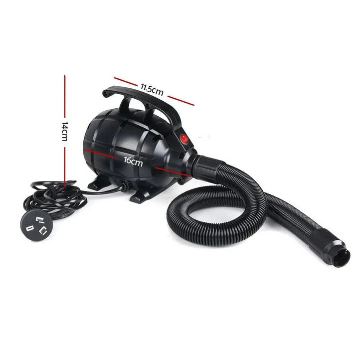 GoFun 500W Electric Airtrack Pump Air Pump Inflatable Air Track Mat - Snagva