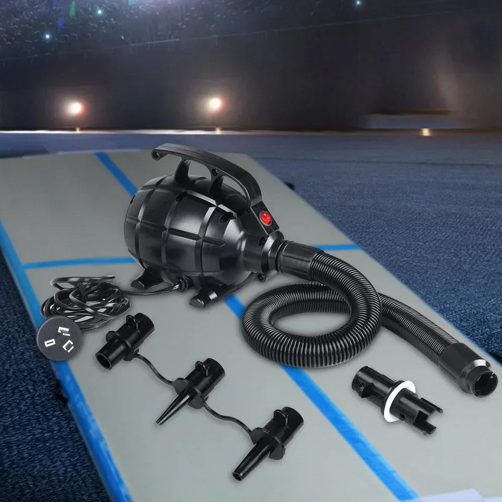 GoFun 500W Electric Airtrack Pump Air Pump Inflatable Air Track Mat - Snagva