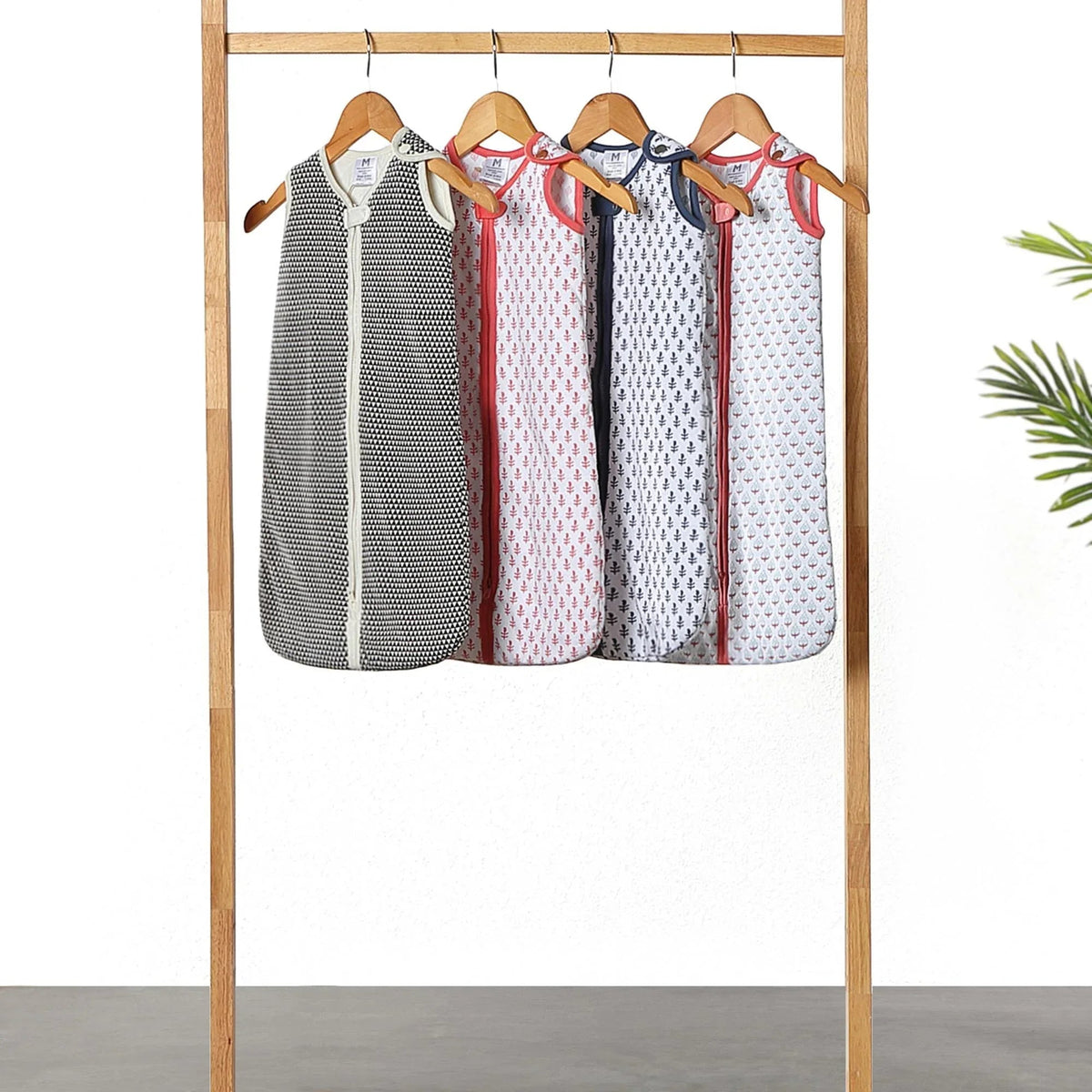 All available color options for the Greenwich wearable baby sleep bag displayed side by side.