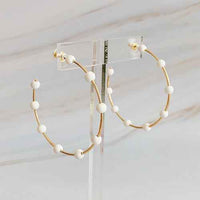 Games On Cloud Nine Hoop Earrings