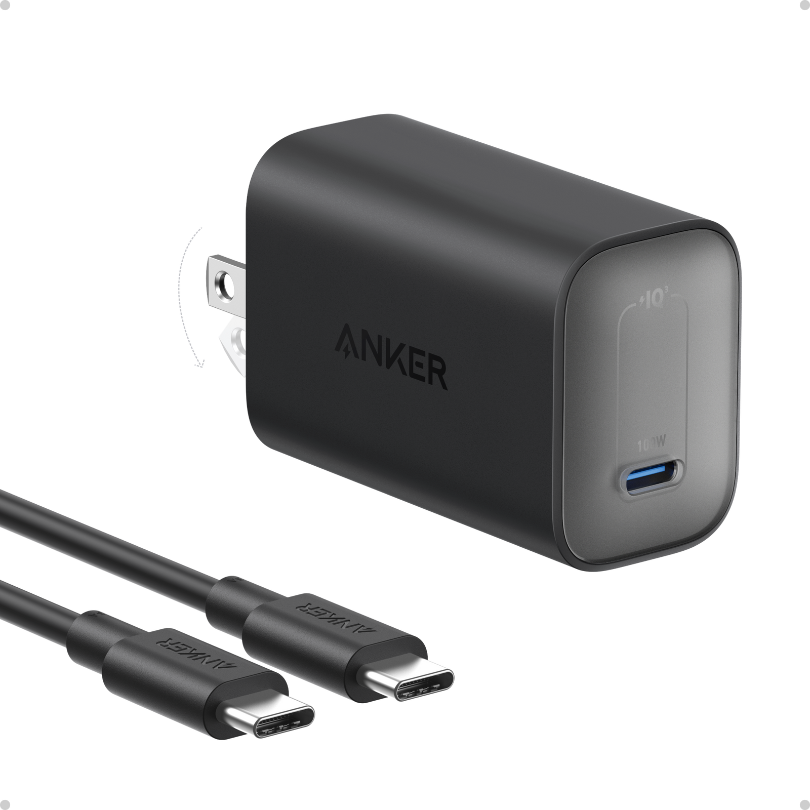 Anker Nano Charger 100W with USB-C Cable