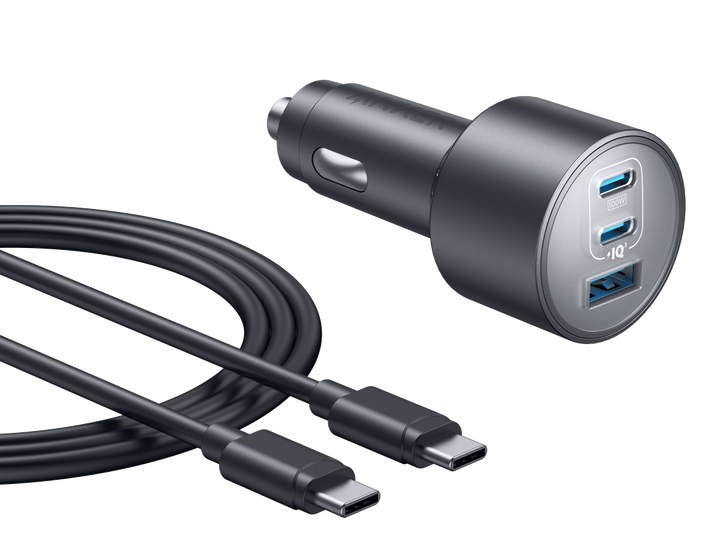 Anker Nano Car Charger 167.5W 3 Ports