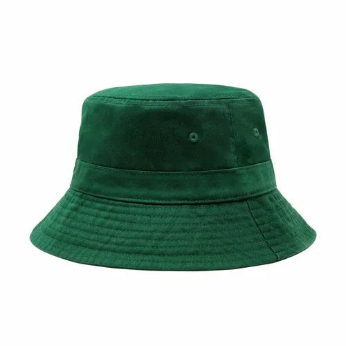 Classic Cotton Bucket Hat for Summer – Lightweight Cotton Sun Hat