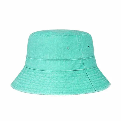 Classic Cotton Bucket Hat for Summer – Lightweight Cotton Sun Hat