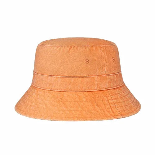 Classic Cotton Bucket Hat for Summer – Lightweight Cotton Sun Hat