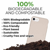 Biodegradable Personalized Phone Case - Natural White - Snagva