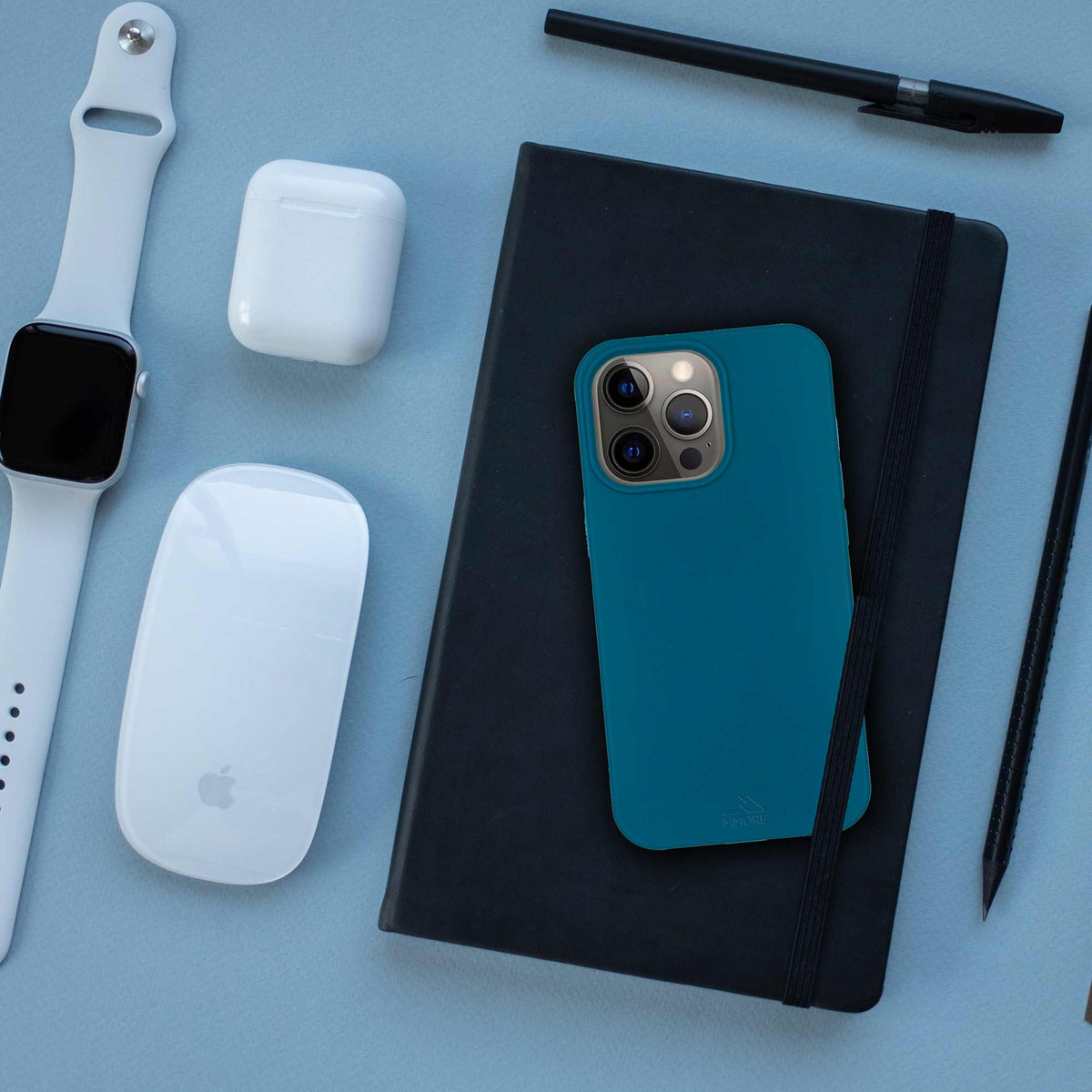 Eco-friendly biodegradable Deep Blue phone case providing durable phone protection.