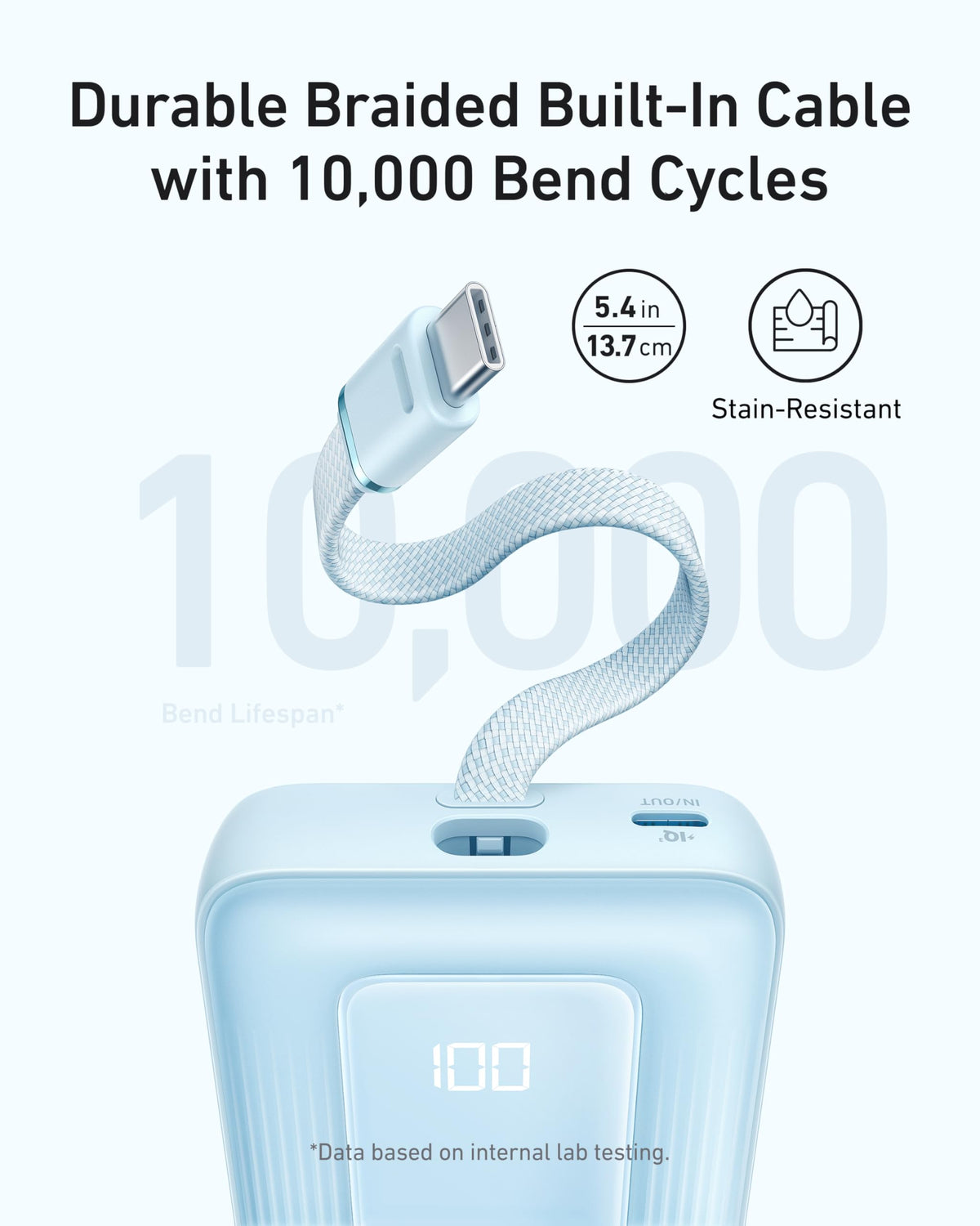 Anker Zolo Power Bank 10K 30W - product view 3