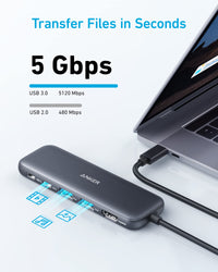 Refurbished Anker 332 USB-C Hub - product view 4