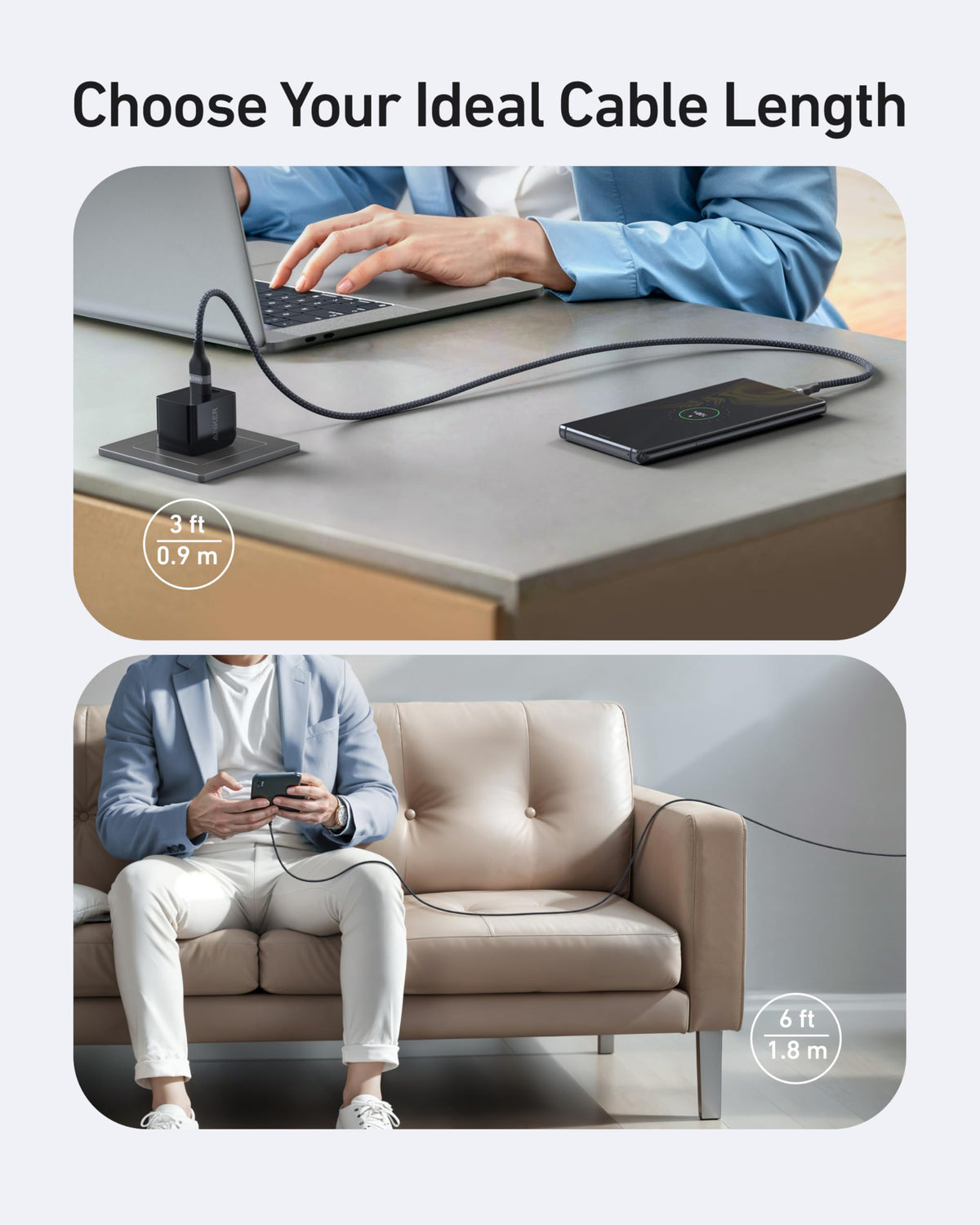 Anker USB-A to USB-C Cable - product view 6