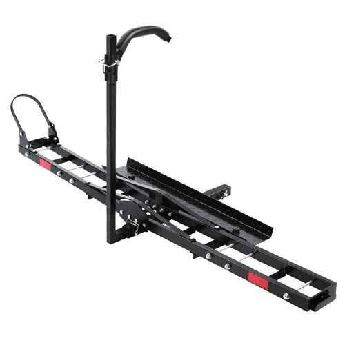 Giantz Motorcycle Motorbike Carrier Rack Ramp 2"Towbar Adjustable