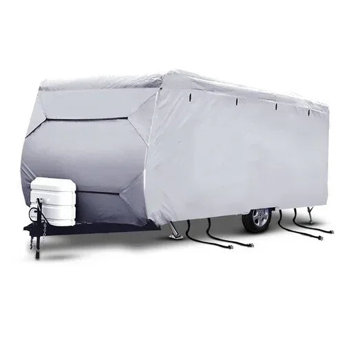 Weisshorn 16-18ft Caravan Cover Campervan 4 Layer UV Water Resistant - Snagva