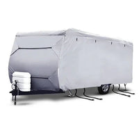 Weisshorn 16-18ft Caravan Cover Campervan 4 Layer UV Water Resistant - Snagva