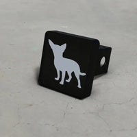 Chihuahua Silhouette LED Hitch Cover - Brake Light - Snagva