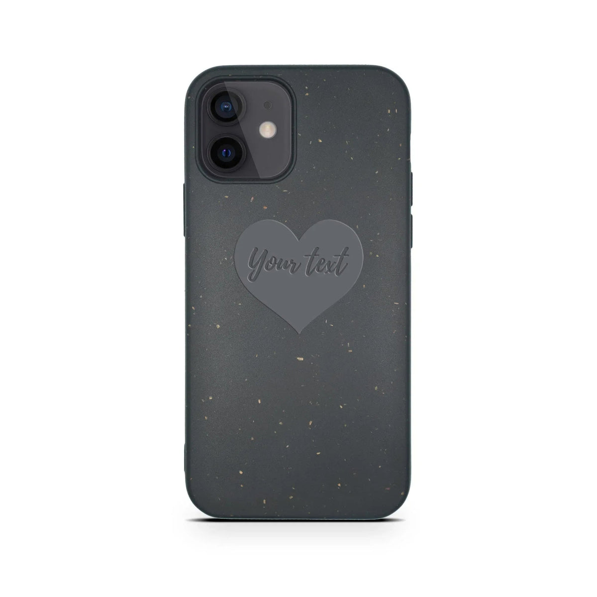 Biodegradable Personalized Phone Case - Black - Snagva