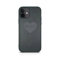 Biodegradable Personalized Phone Case - Black - Snagva