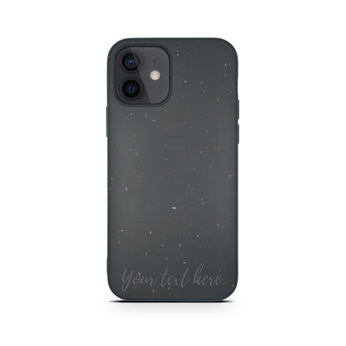 Biodegradable Personalized Phone Case - Black - Snagva