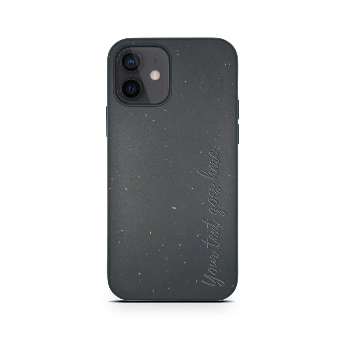 Biodegradable Personalized Phone Case - Black - Snagva