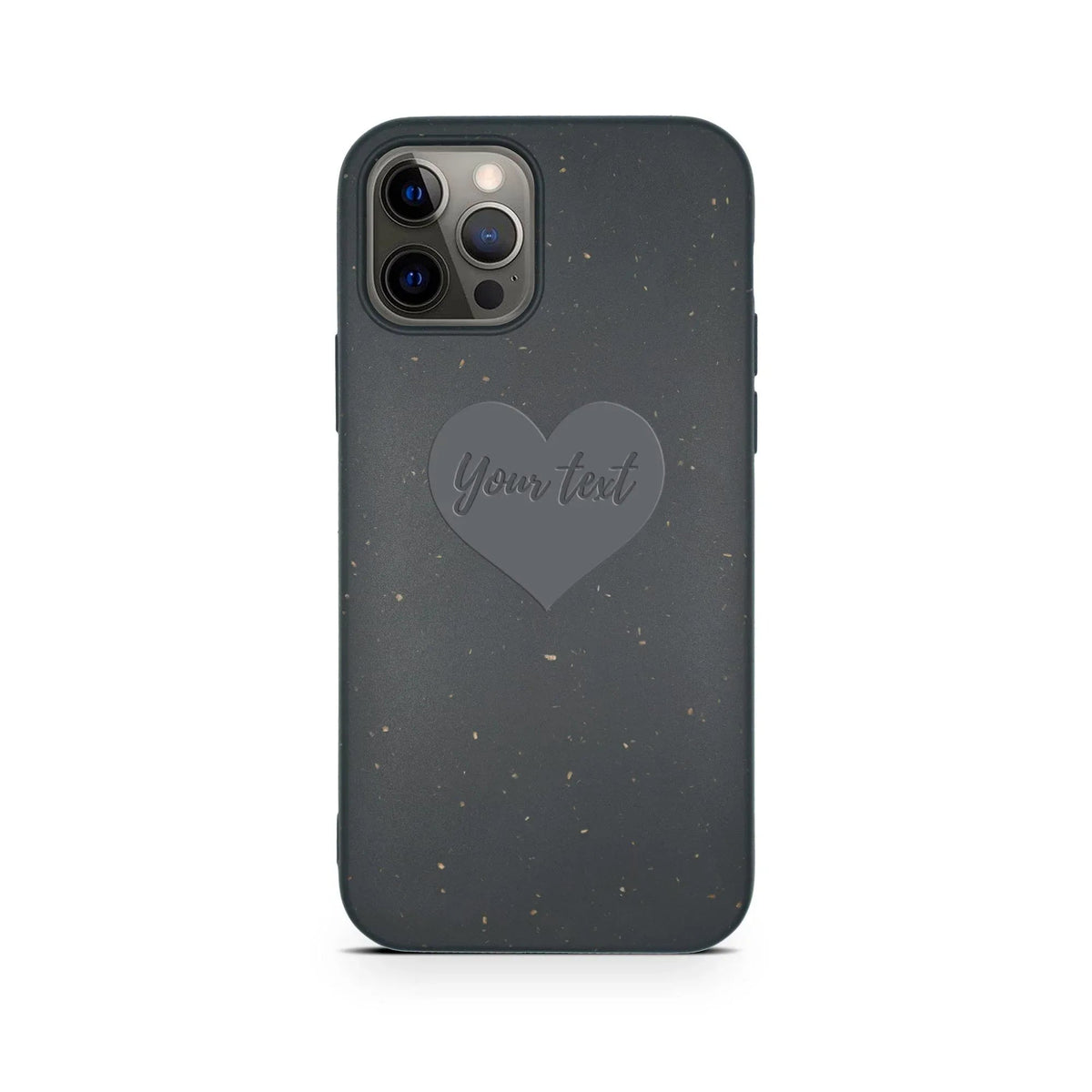 Biodegradable Personalized Phone Case - Black - Snagva