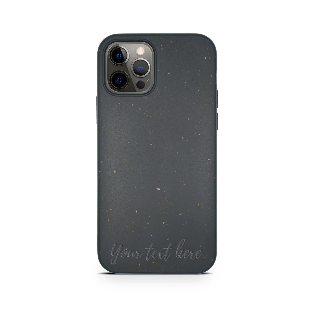 Biodegradable Personalized Phone Case - Black - Snagva