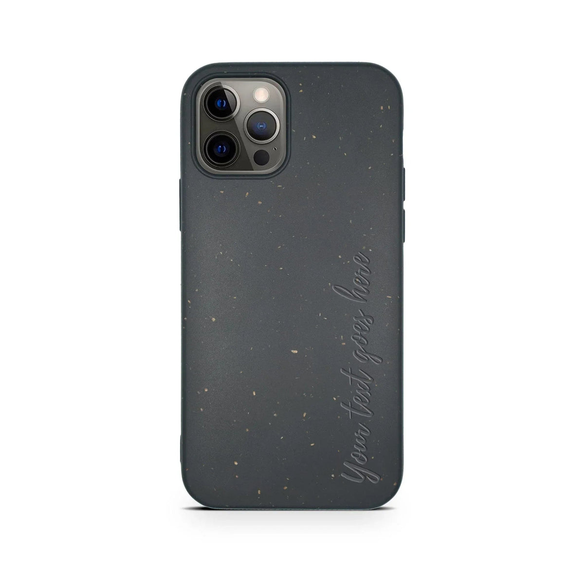 Biodegradable Personalized Phone Case - Black - Snagva